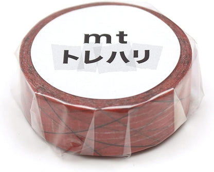 MT fab Tracing Paper Tape - Handwrite Cross Line - 1 Roll