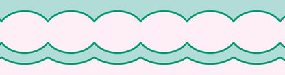 MT fab Tracing Paper Tape - Linked Oval - 1 Roll