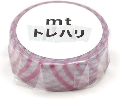MT fab Tracing Paper Tape - Wave Pattern Moire - 1 Roll