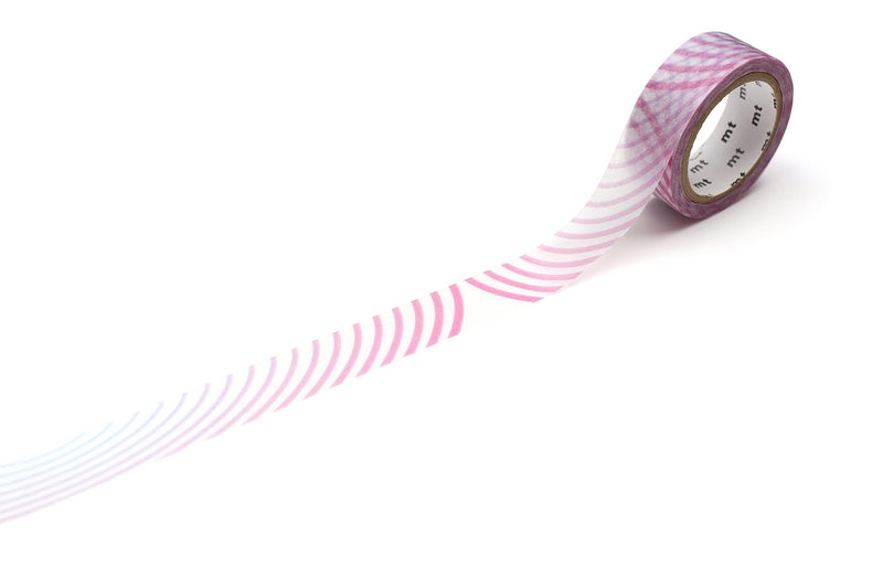 MT fab Tracing Paper Tape - Wave Pattern Moire - 1 Roll