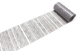 MT Tapes Stripe Script Border Monochrome Washi Masking Tape 100mm - 1 Roll