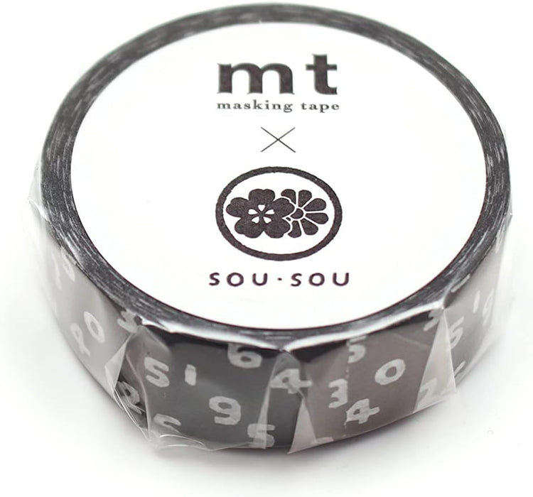 MT Products Masking Tape, Black, One Size