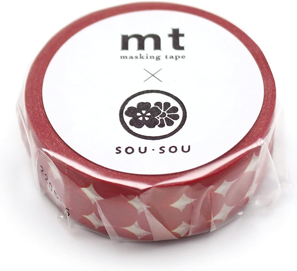 MT Products Masking Tape, Red, One Size
