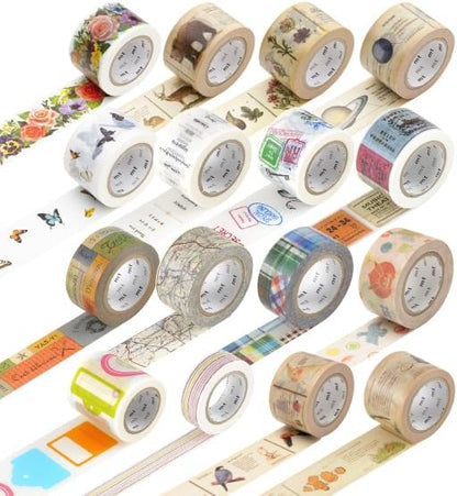 MT Products Washi Tape, Rocket (0.6 in. x 7.67 yds.), One Size