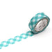 MT Patterns Washi Paper Masking Tape : 3/5 in. x 23 ft. (Thick Checkered Green