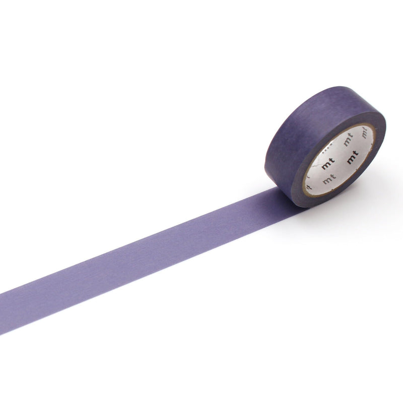 MT Solids Washi Masking Tape : 3/5" x 23' (Dark Violet