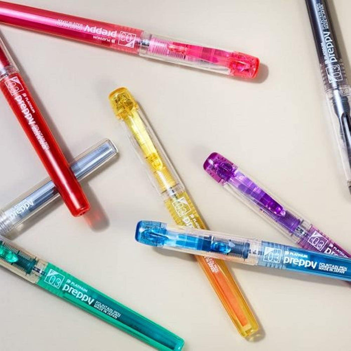 Platinum Preppy Fountain Pen 03 Fine Blue Black