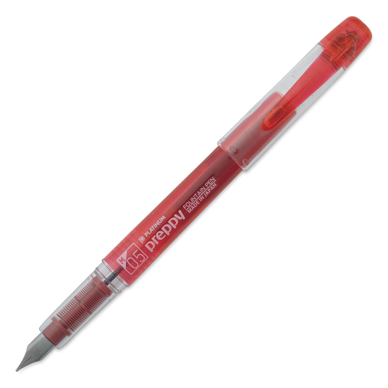 Platinum Preppy Fountain Pen 05 Medium Red