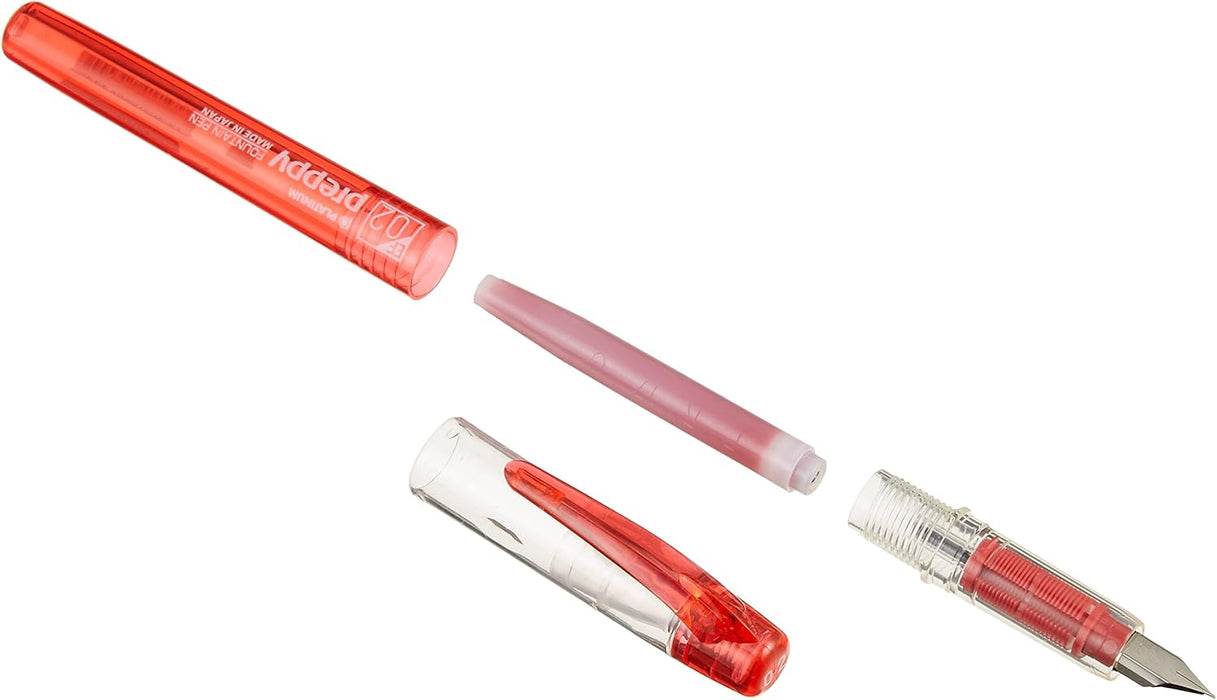 Platinum Preppy Fountain Pen 02 Extra-Fine Red