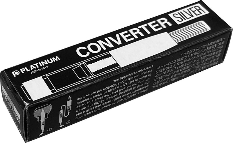 プラチナ万年筆 Platinum Fountain Pen Converter Silver 700A #9