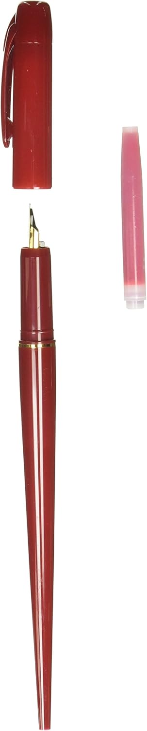 PLATINUM Fountain Pen, Red Body (DPQ-700A#10