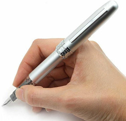 Platinum Plaisir Ice White Fountain Pen (Fine