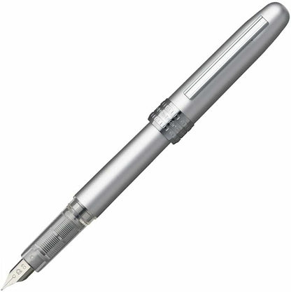 Platinum Plaisir Ice White Fountain Pen (Fine