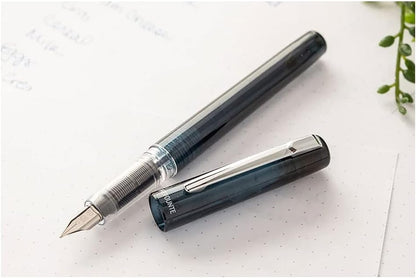 PLATINUM Prefounte Fine Fountain Pen - Graphite Blue STPLAPREGB