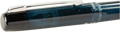 PLATINUM Prefounte Fine Fountain Pen - Graphite Blue STPLAPREGB