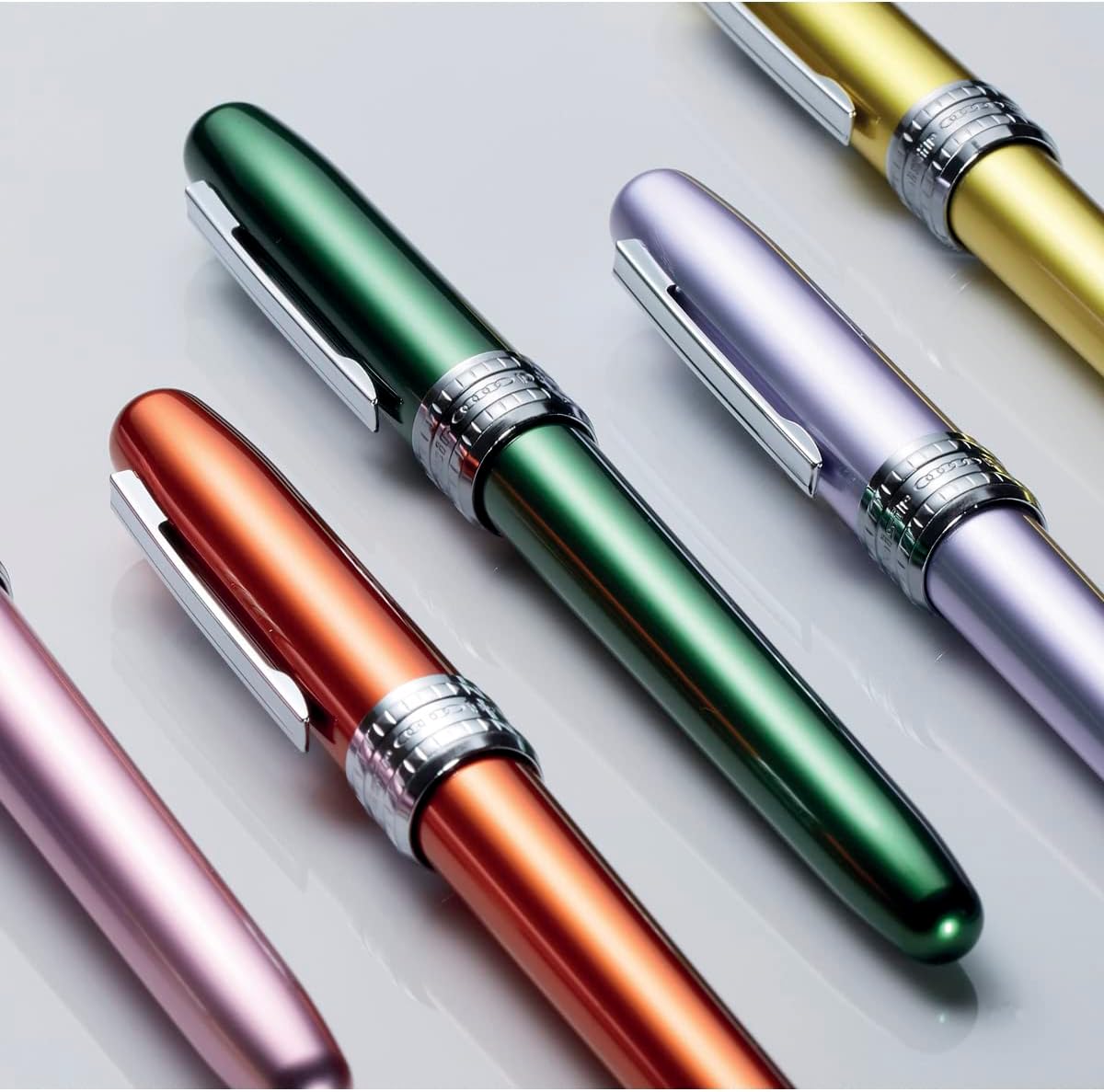 Platinum Plaisir Nova Orange Pen Medium