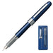 PLATINUM Plaisir PGB-1000#56 Fountain Pen/Nib Thicknesses: M Medium Medium/Colour: Blue/Blue/Blue/Handmade/Plastic Packaging/Fountain Pen