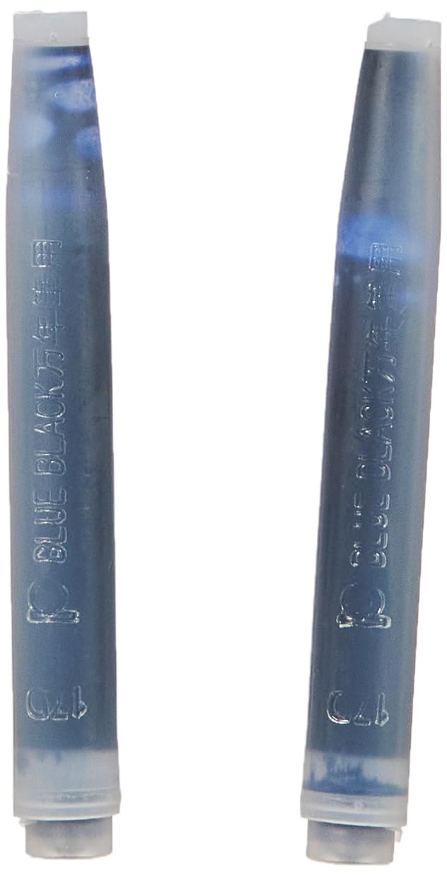 Platinum Preppy Marker & Fountain Pen Refill Cartridge - Blue Black Ink - Set of 2