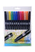 Tombow ABT Dual Brush Pen - Primary Colours (Pack of 12)