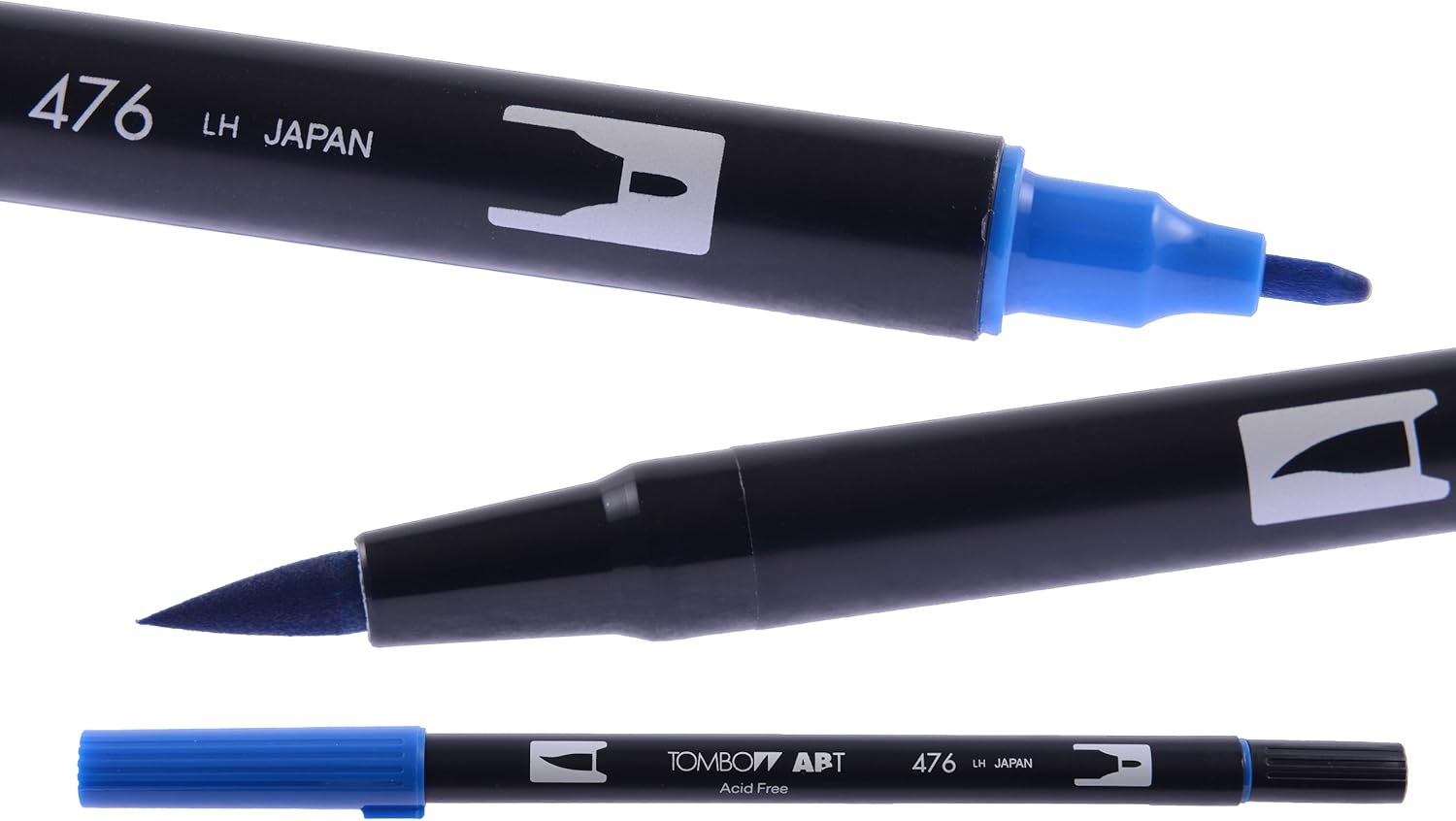 Tombow ABT Dual Brush Pen includes Blender Pen - Ocean Colours (Pack of 12