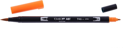 Tombow ABT Dual Brush Pen includes Blender Pen - Sunset Colours (Pack of 12