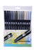 Tombow ABT Dual Brush Pen - Grey Colours (Pack of 12