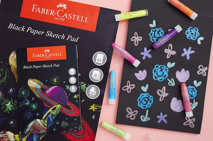 Faber-Castell A4 Black Paper Pad