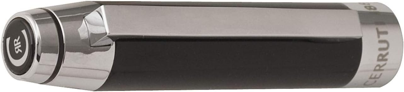 CERRUTI 1881: Fountain Pen HERITAGE Black Pen with subtle metallic accents and black finishes. Medium Nib