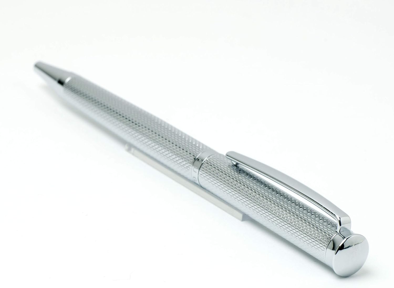 Bolígrafo "Sophisticated" Chrome Diamond Hugo Boss cromo