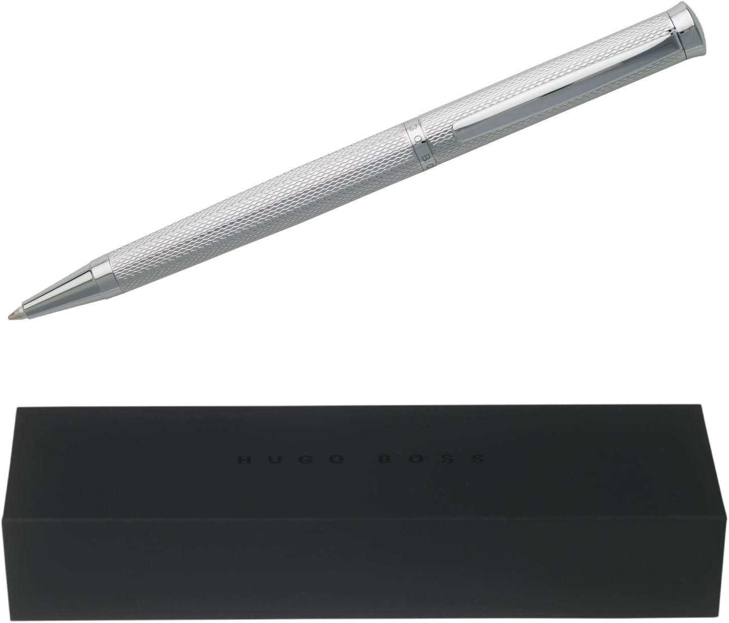 Bolígrafo "Sophisticated" Chrome Diamond Hugo Boss cromo