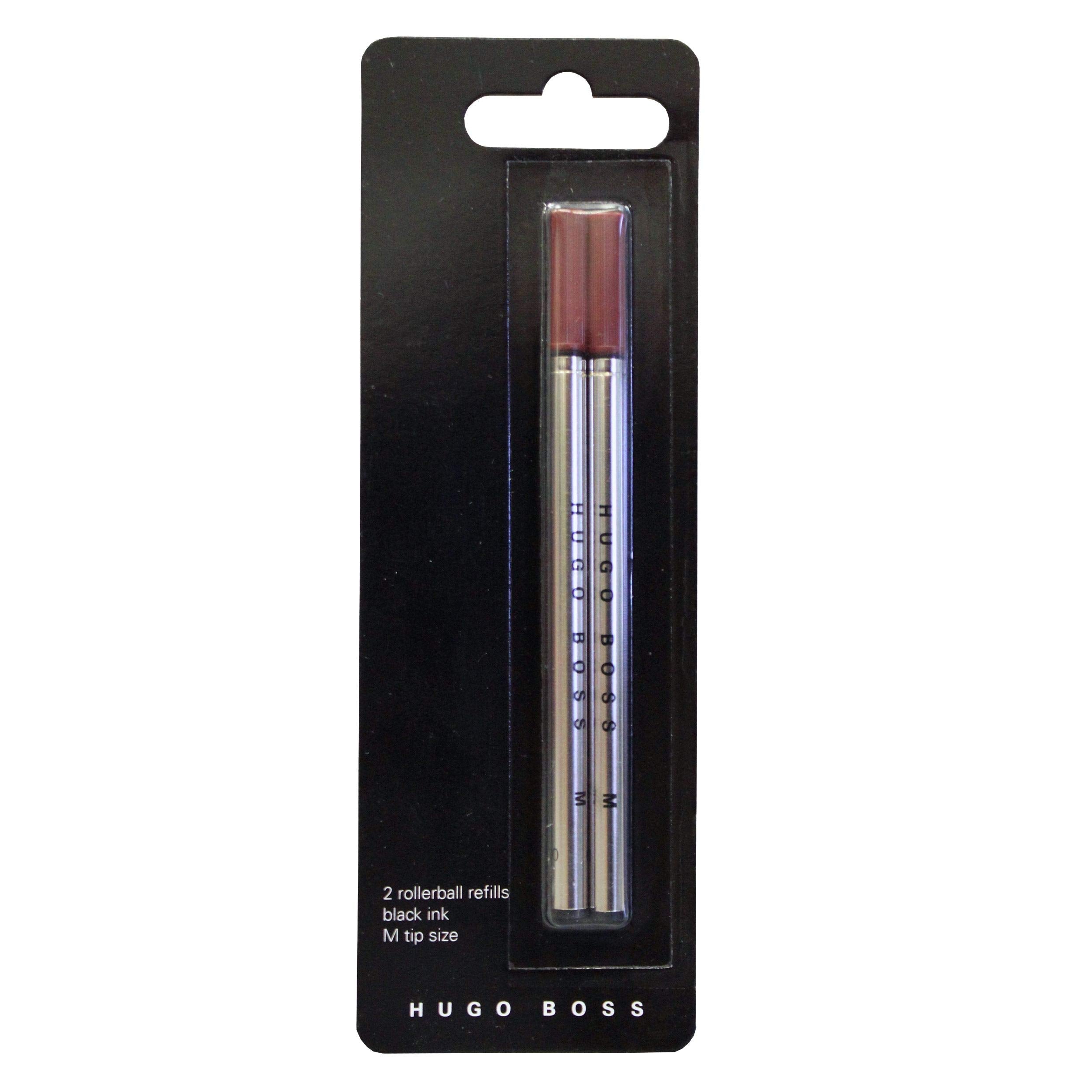 Hugo Boss HPR751NM Lot de 2 Recharges roller Taille M Noir métal