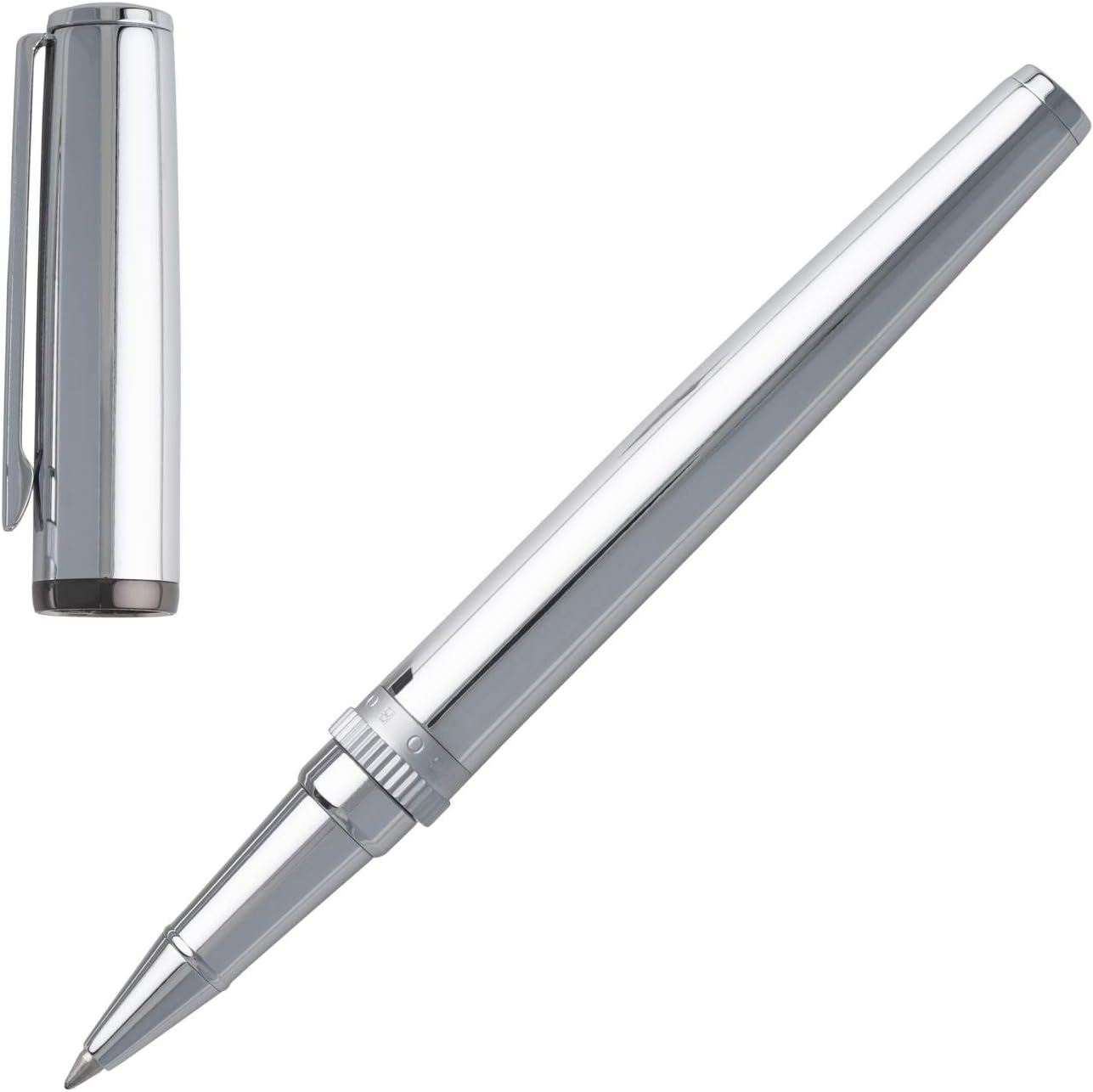 Rollerball pen Gear Metal Chrome