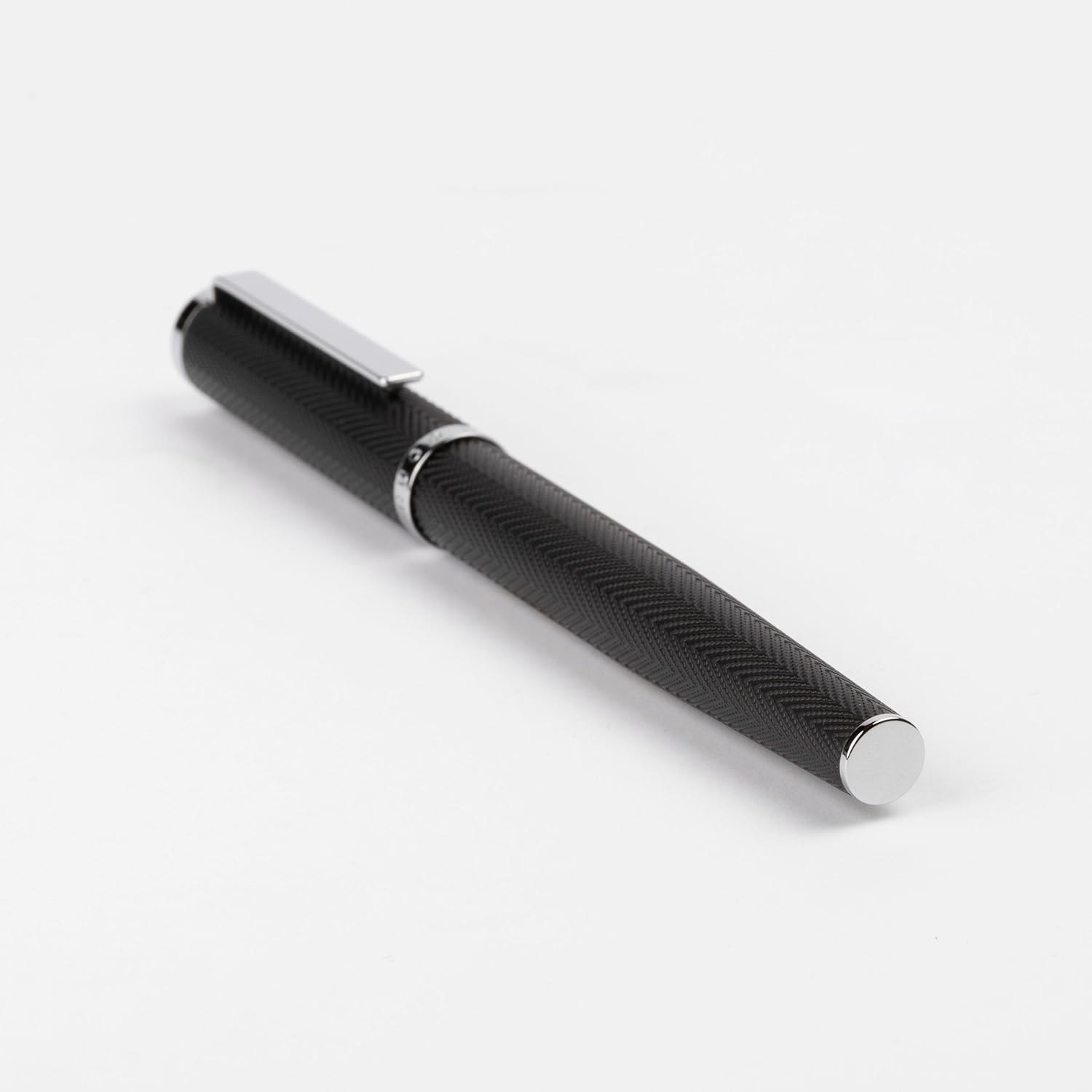 Fountain Pen Formation Herringbone Chrome