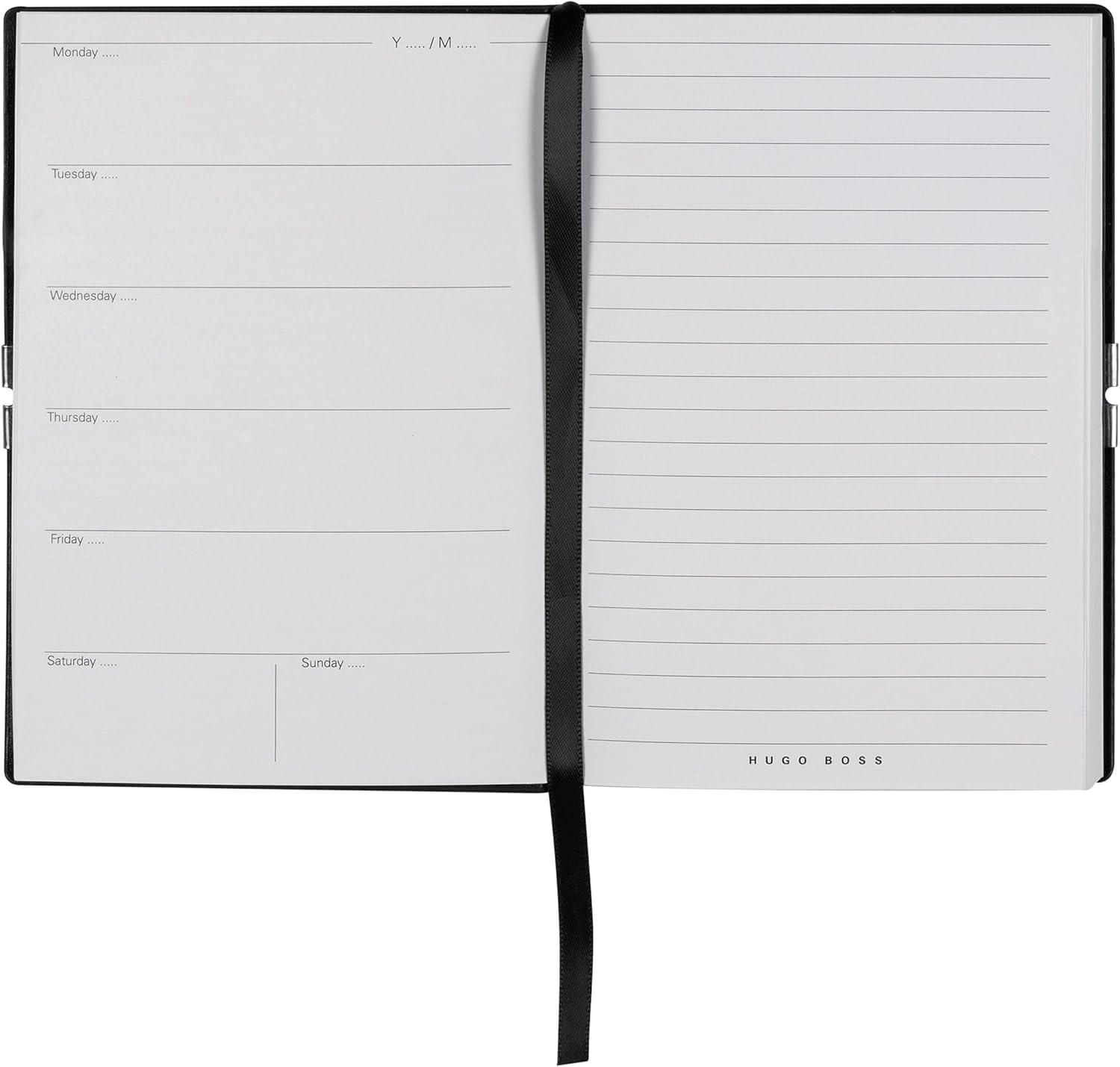 Carnet A6 Elegance Black Agenda