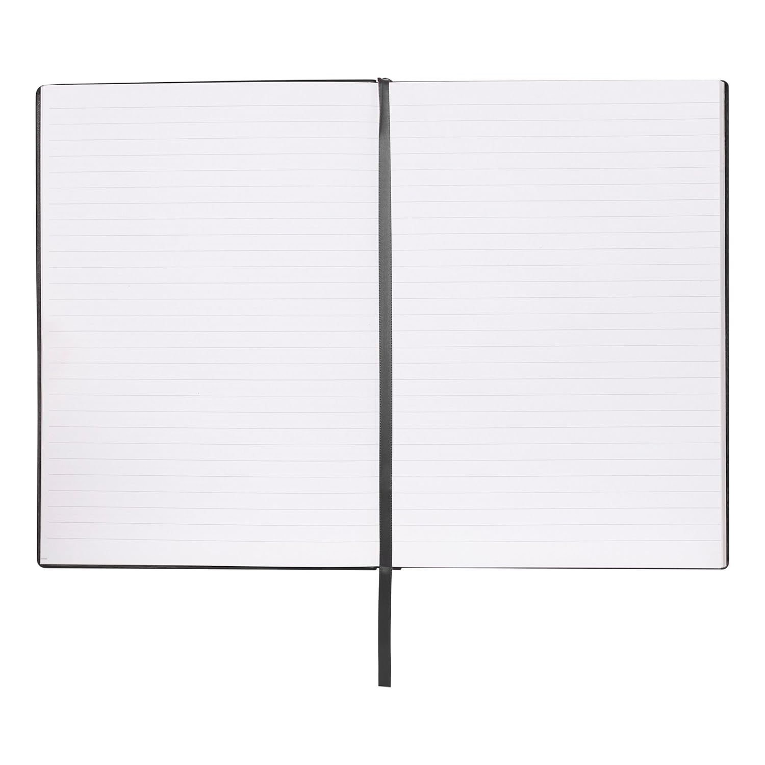 Hugo Boss A5 Essential Storyline Black Lined Notebook - Black - HNH121AL