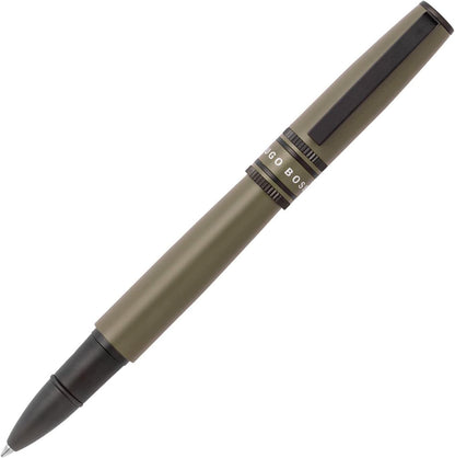 Hugo Boss Ballpoint Pen Gear Minimal Black & Chrome