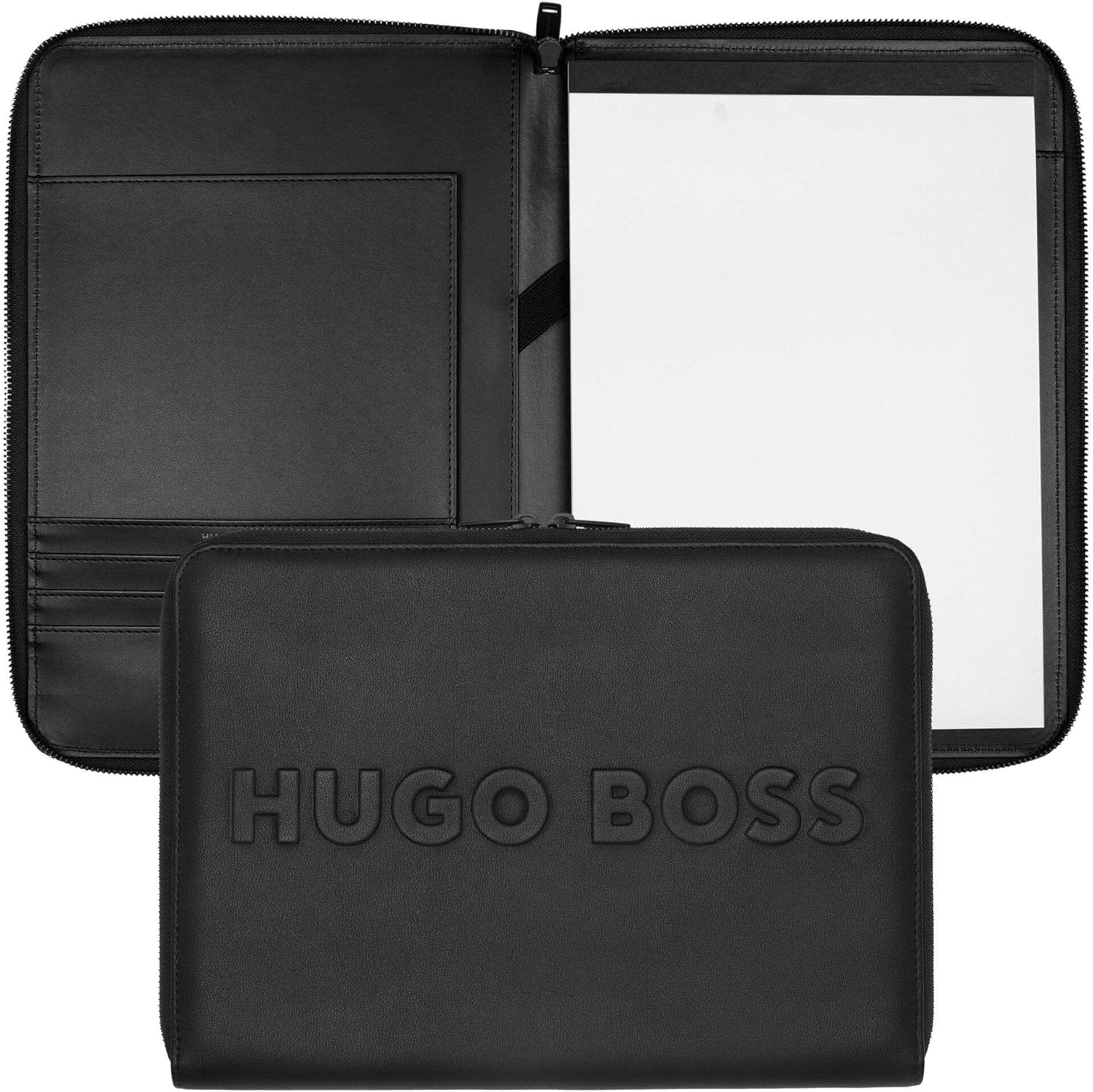 Hugo Boss Conference Folder Label Black A4