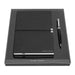 Hugo Boss Writing Set Ballpoint Pen Gear Icon and A5 Notepad Elegance Storyline in Gift Box HPBH124A