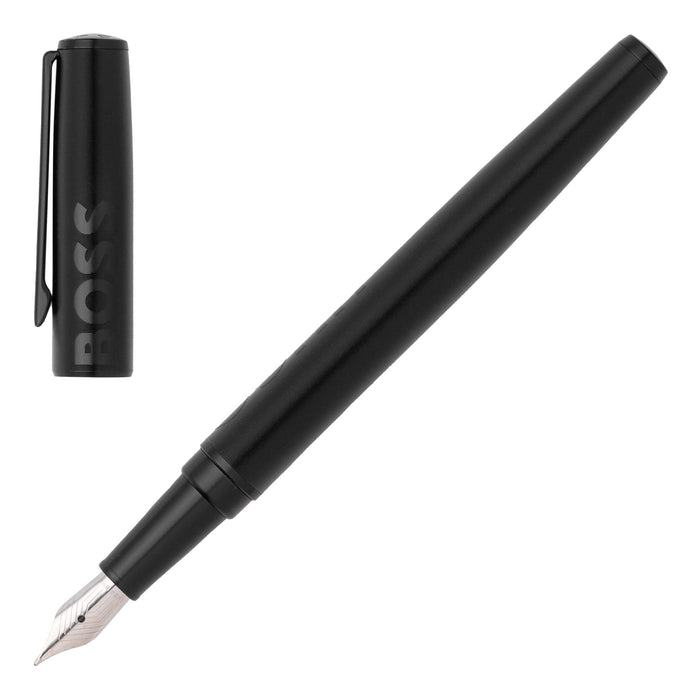Hugo Boss Label Black Fountain Ink Pen