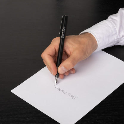Hugo Boss Label Black Fountain Ink Pen