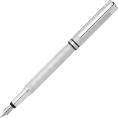 Hugo Boss Filament Chrome Fountain Pen