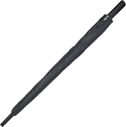Hugo Boss HUN304A Loop Umbrella Made of Polyester in Black, Dimensions Open: Length Approx. 80 cm, Diameter Approx. 115 cm