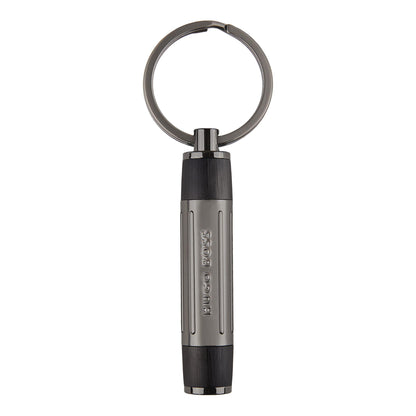 Hugo Boss Key Ring Gear Ribs Black