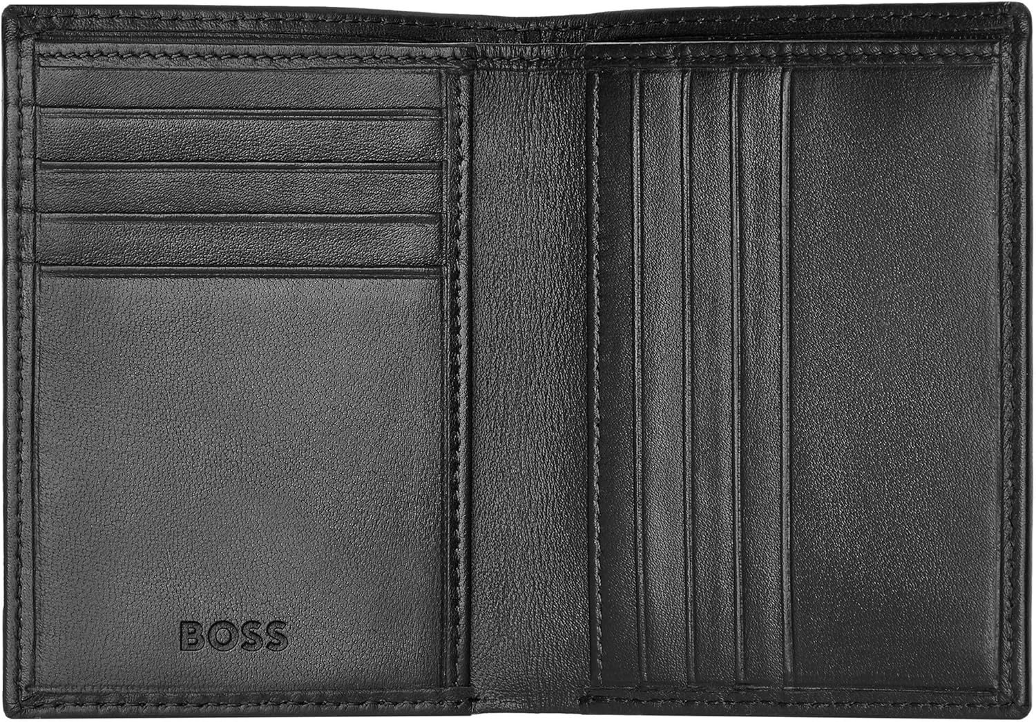 Classic Smooth Folding Card Holder, black, 16.2, Classic