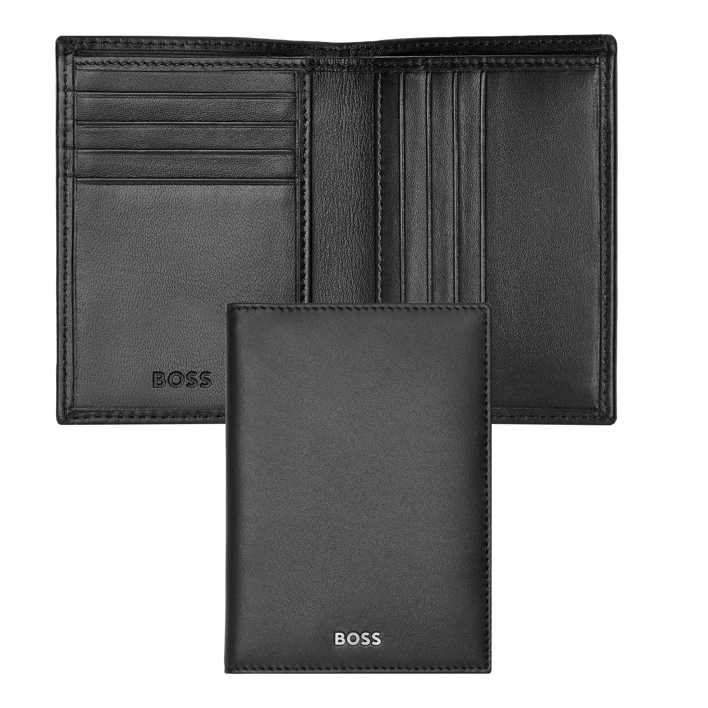 Classic Smooth Folding Card Holder, black, 16.2, Classic