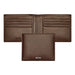 BOSS HUGO Classic Smooth Card Case Brown