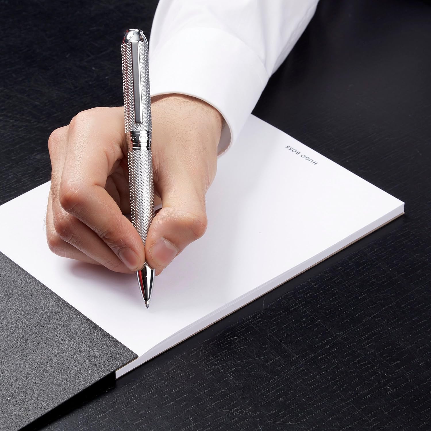 HUGO BOSS Elemental Ballpoint Pen (Silver