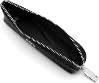 BOSS Hugo Classic Writing Instrument Case, Grained Black
