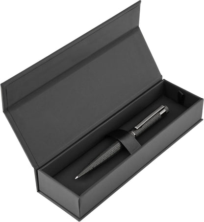 Hugo Boss Bauhaus Loop - Penna a sfera, colore: Nero