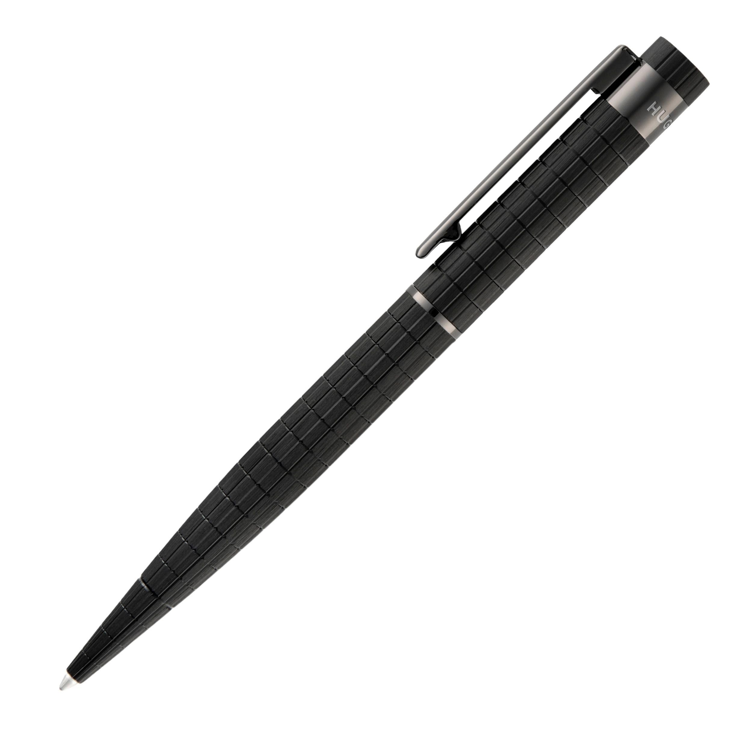 Hugo Boss Bauhaus Loop - Penna a sfera, colore: Nero